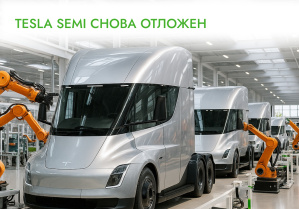Tesla Semi: серийное производство вновь отложено на 2026 год